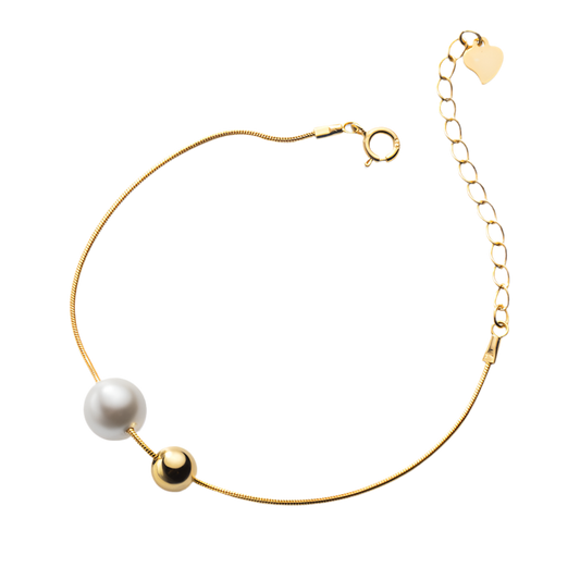 Pulsera Plata S925 con Perla