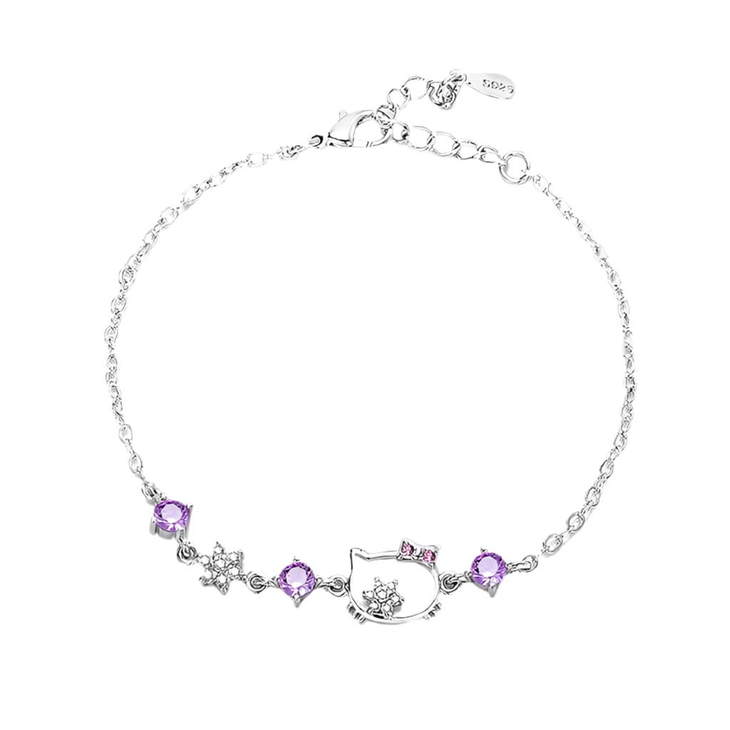 PulseraPlata S925 Hello Kitty