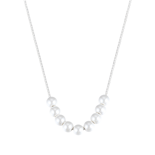 Colgante Plata S925 con Perlas