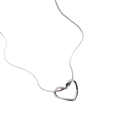 Colgante Corazón Plata S925