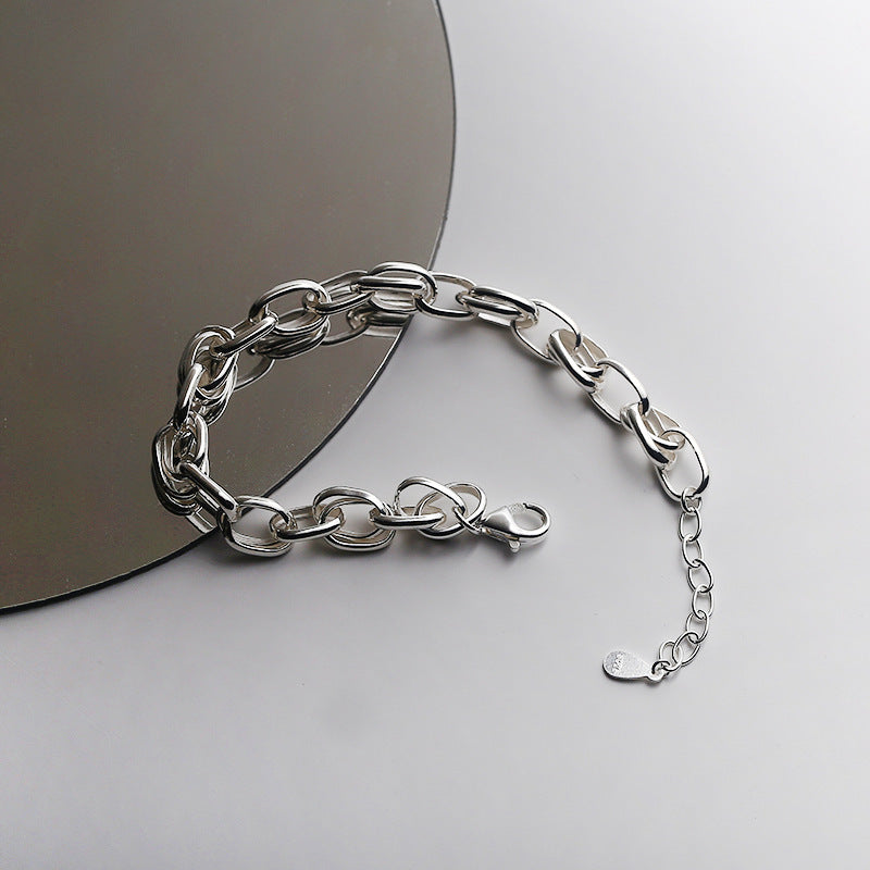 Pulsera Cadena Plata S925