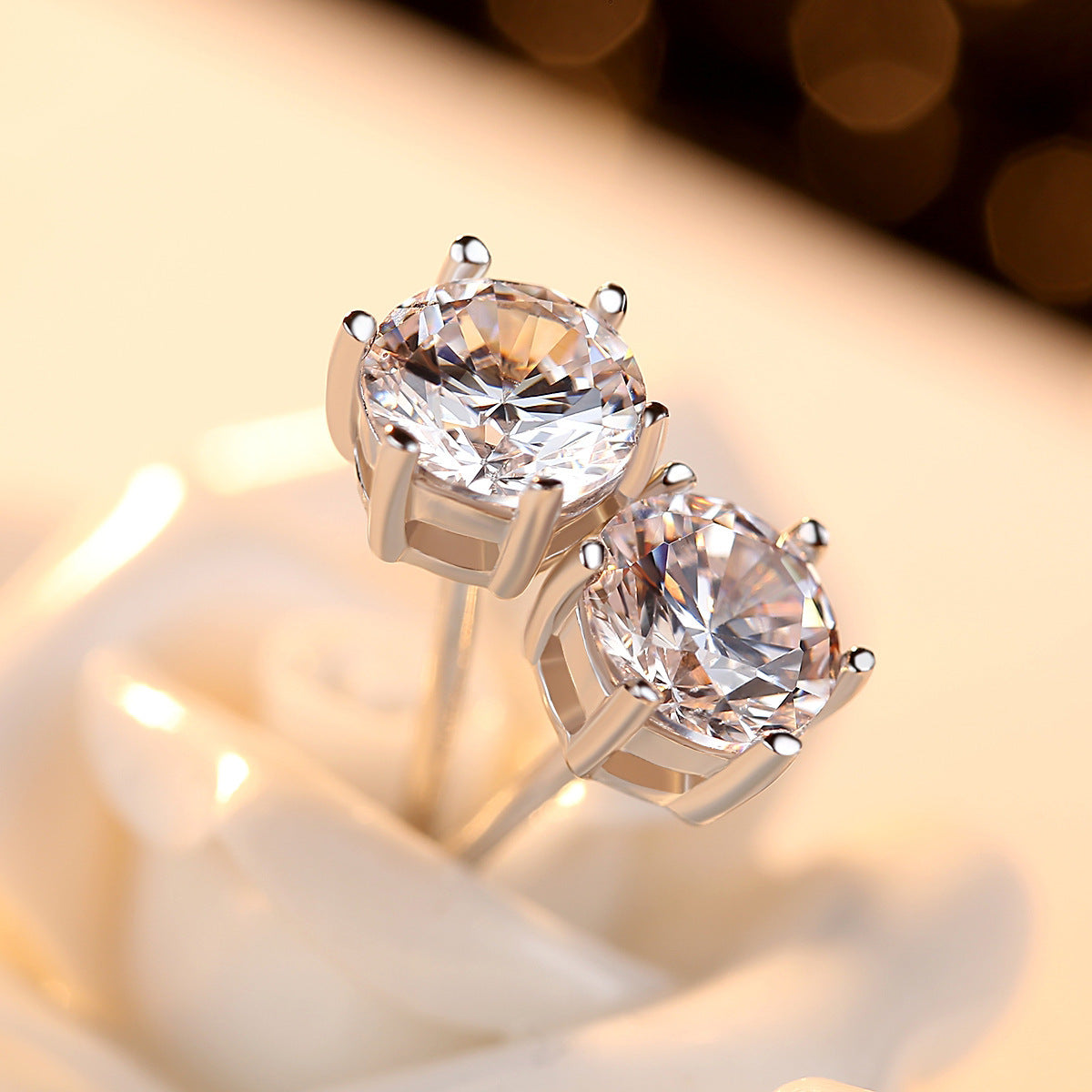 Pendientes de Plata S925 con Circonitas