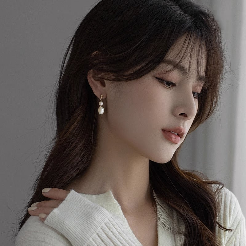 Pendientes perlas y Plata S925