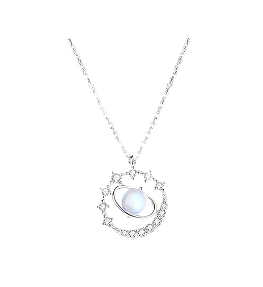 Collar Plata de Ley S925 Planeta