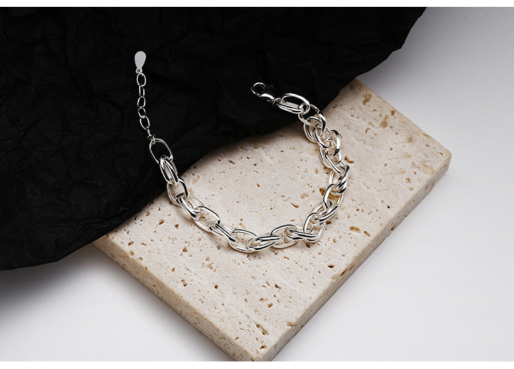 Pulsera Cadena Plata S925