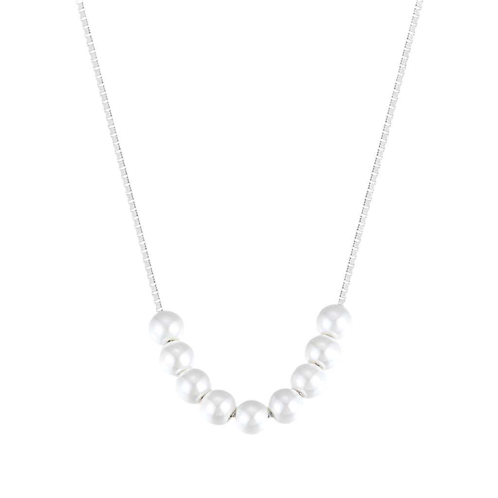 Colgante Plata S925 con Perlas