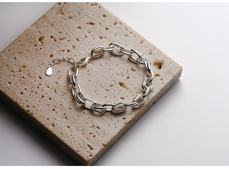 Pulsera Cadena Plata S925