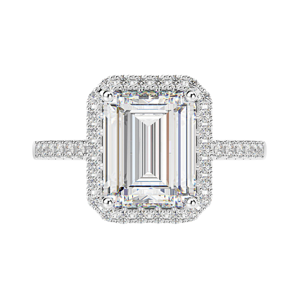 Anillo de Circonio Plata de Ley S925