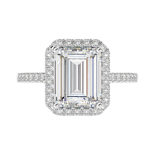 Anillo de Circonio Plata de Ley S925