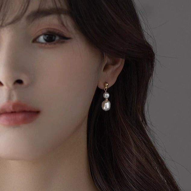 Pendientes perlas y Plata S925