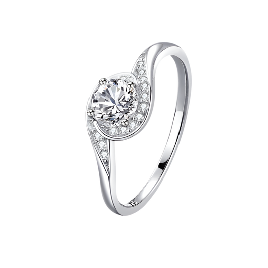 Anillos Plata de Ley S925 con circonio