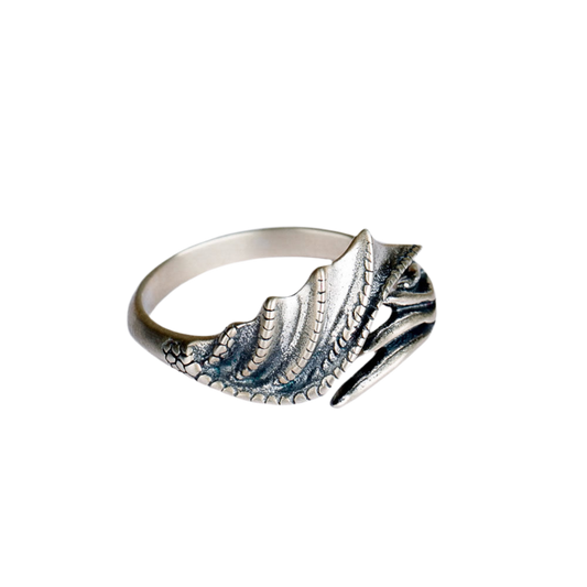 Anillo de Diseño Plata S925 Dragón